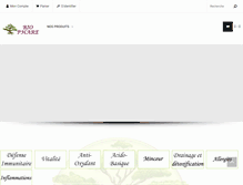 Tablet Screenshot of biophare.fr